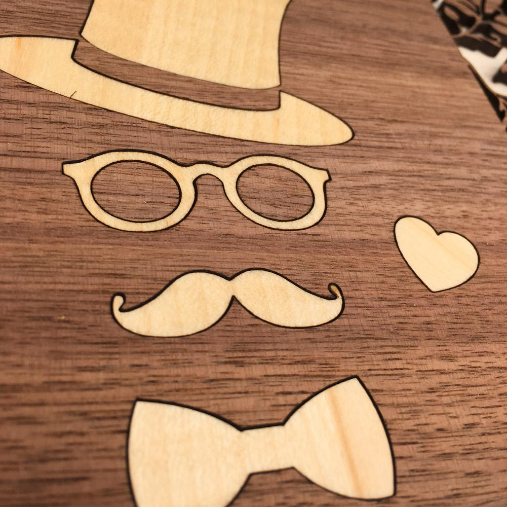 coffret personnalisé en bois idée 20 cm idée cadeau fête des pères