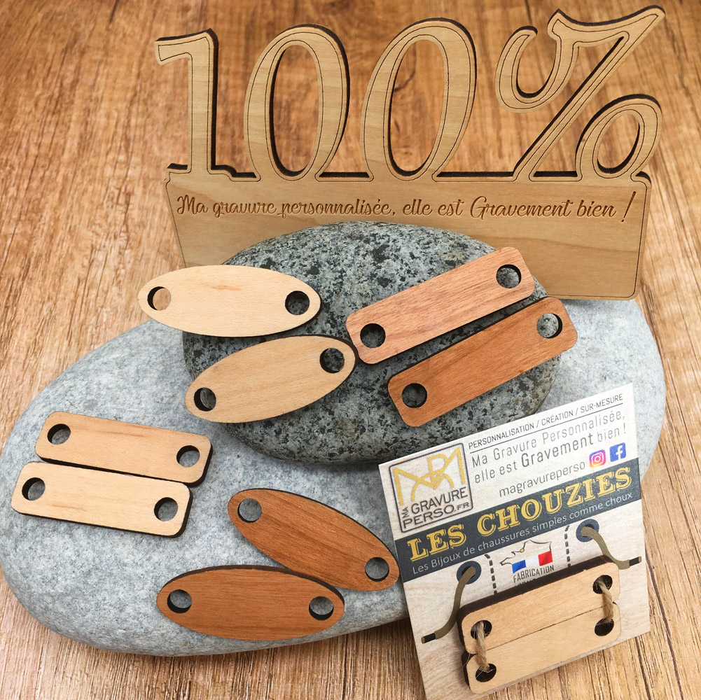 bijoux de chaussures Chouzies personnalisables ensemble