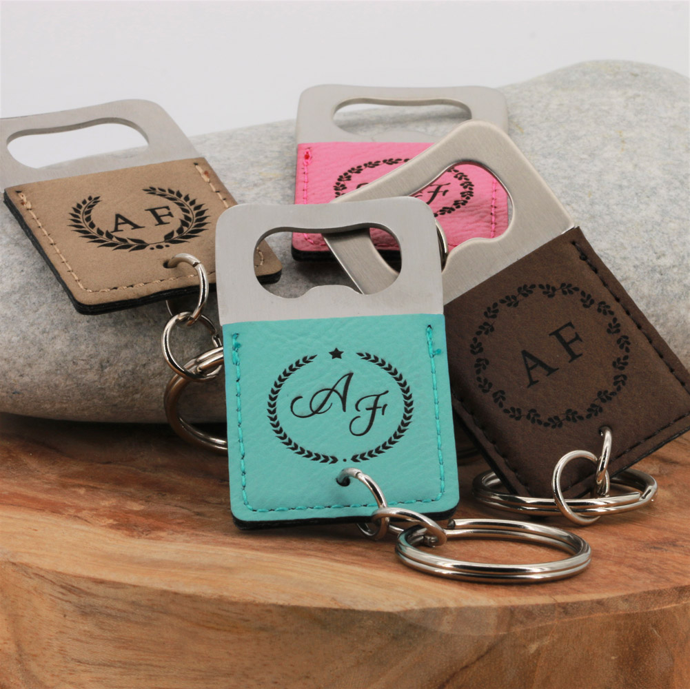 Porte-clés Le décapsuleur vue d'ensemble