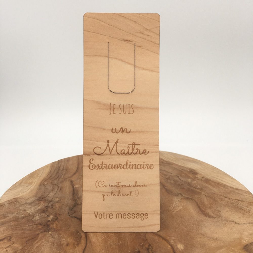 marque page maitre extraordinaire