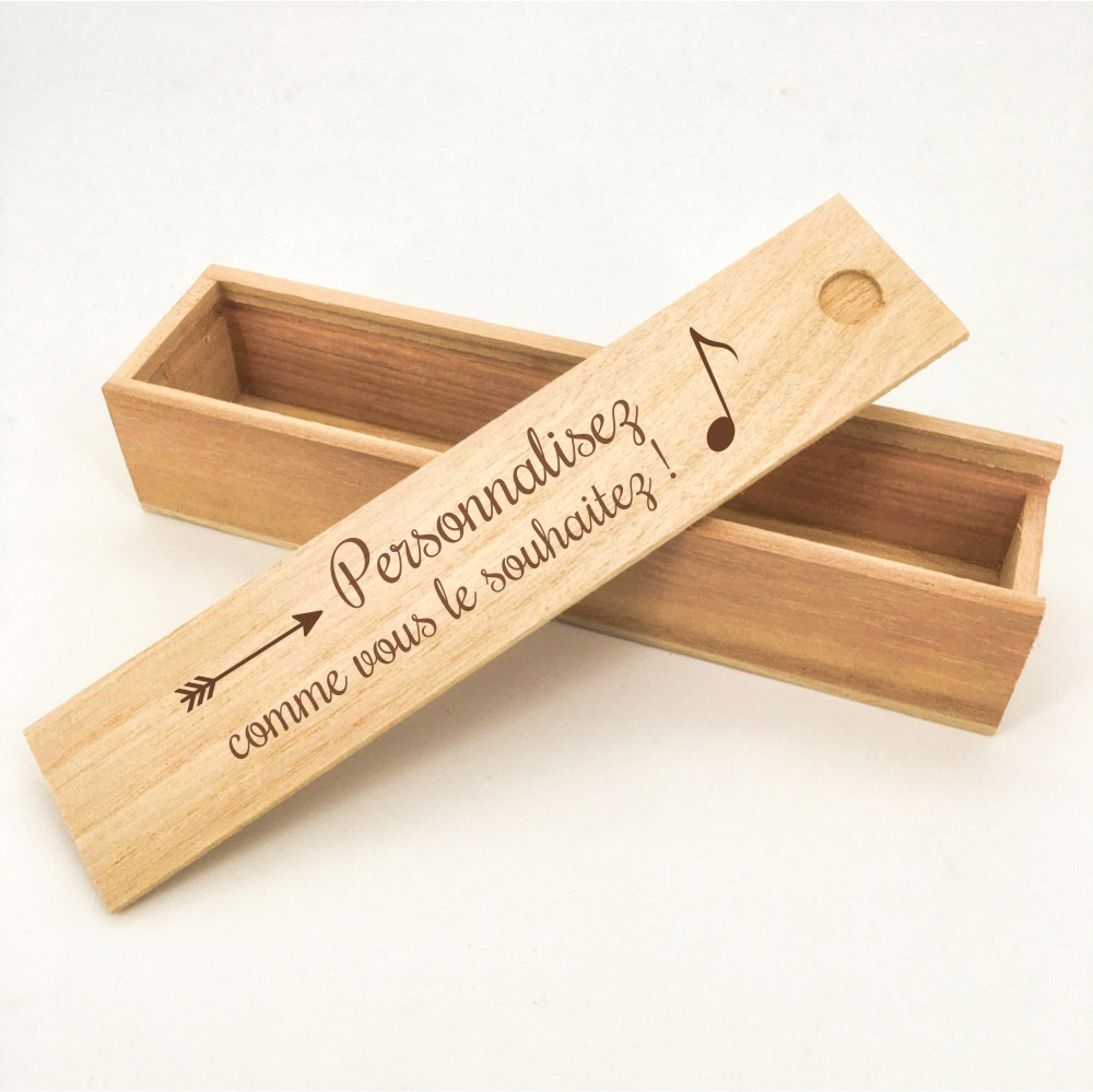 Plumier en bois 100% personnalisable