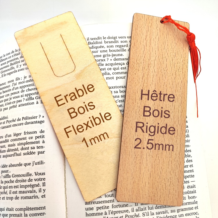 marque page souple et rigide